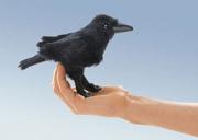 Folkmanis Mini Rabe Fingerpuppe