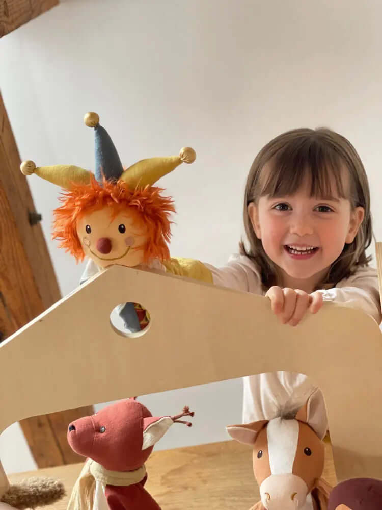 Egmont Tys Handpuppe - Spielendes Mädchen