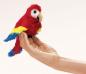 Preview: Folkmanis Fingerpuppe Mini Papagei