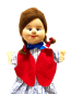 Preview: Original Dresdner Künstlerpuppen - Gretel mit Beinen