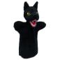 Preview: Wolf schwarz 28 cm-  Handspielpuppe von munabo 29cm