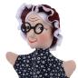 Preview: Oma / Großmutter Handpuppe ART-  Handspielpuppe von munabo 31 cm