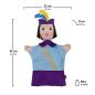 Preview: Prinz Handpuppe ART  Handspielpuppe von munabo 32 cm