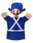Preview: Polizist / Gendarm Handspielpuppe von munabo 28cm