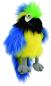 Preview: Handpuppe Papagei gold-blau von The Puppet Company