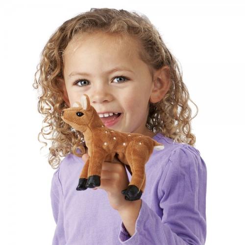 Folkmanis Fingerpuppe Mini Reh / Rehkitz