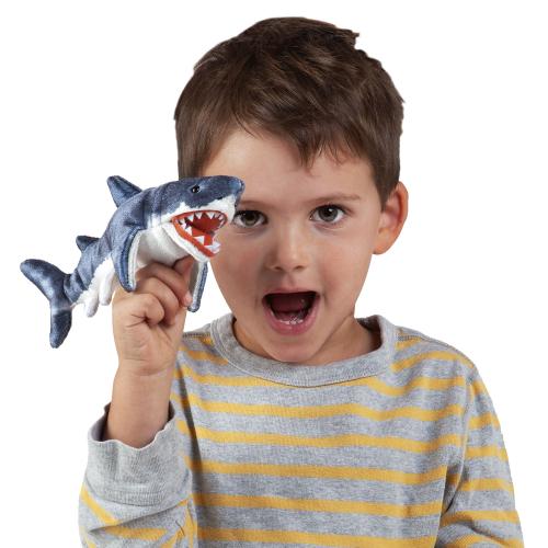 Folkmanis Fingerpuppe Mini Hai- / Mini Shark