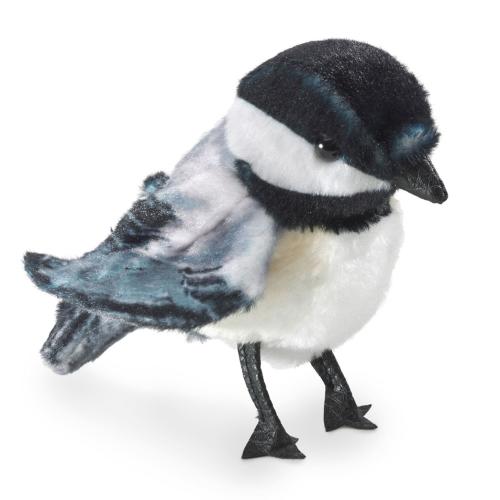 Folkmanis Fingerpuppe Mini Meise Vogel