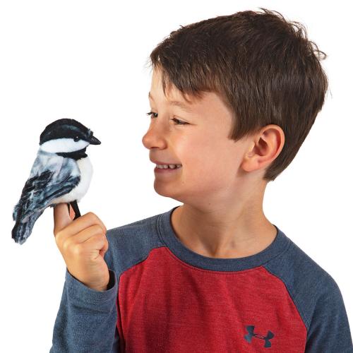 Folkmanis Fingerpuppe Mini Meise Vogel