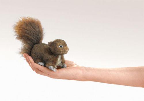 Folkmanis Fingerpuppe Mini Eichhörnchen