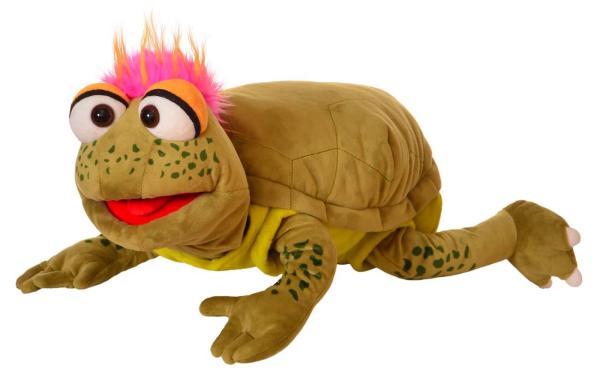 Preview: Living Puppets Handpuppe Sloe Moe Schildkröte  W931