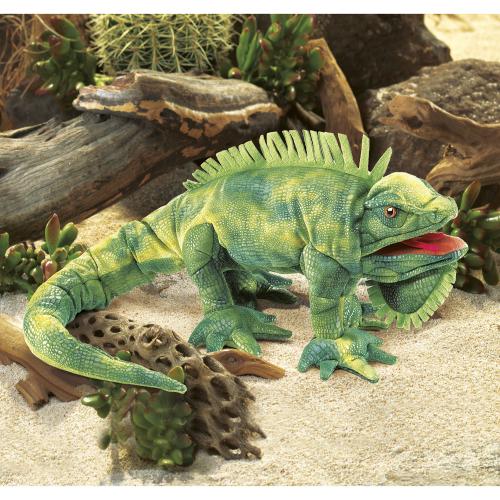 Folkmanis Handpuppe Leguan - 2258