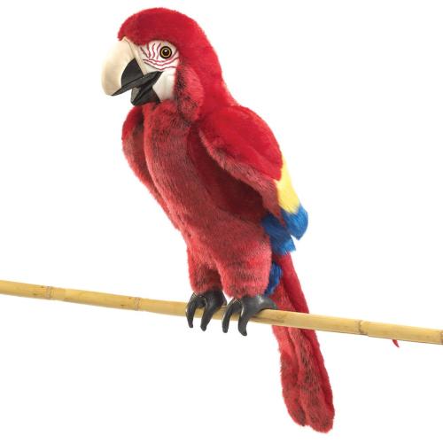 Folkmanis Handpuppe Papagei - Ara - 2362