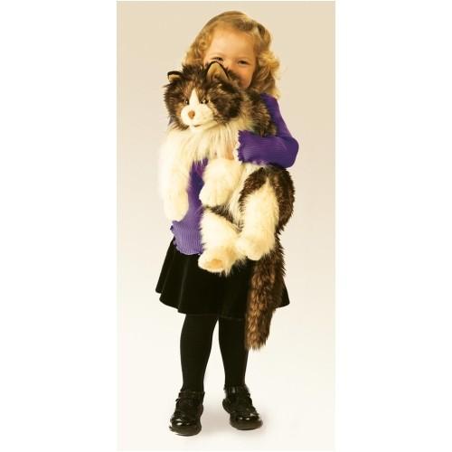 Folkmanis Handpuppe Wuschelige Katze - Ragdoll cat - 2558