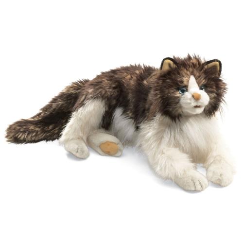 Folkmanis Handpuppe Wuschelige Katze - Ragdoll cat - 2558