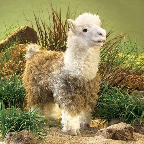 Folkmanis Handpuppe Alpaca - 2953