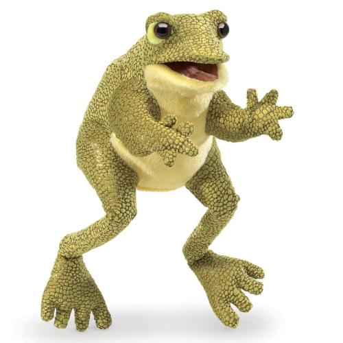 Folkmanis Handpuppe lustiger Frosch - 3033