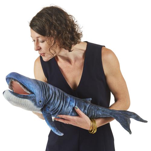 Folkmanis Handpuppe Blauwal - 3182