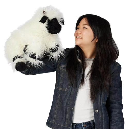 Folkmanis Handpuppe Walliser Schwarznasen Schaf / Valais Blacknose Sheep - 3237