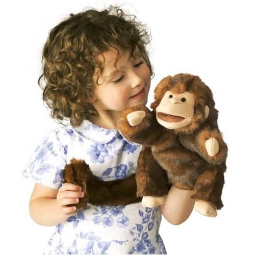 Folkmanis Handpuppe braunes Äffchen - 2123