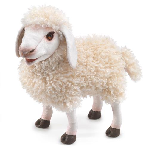 Folkmanis Handpuppewolliges Schaf - 3166