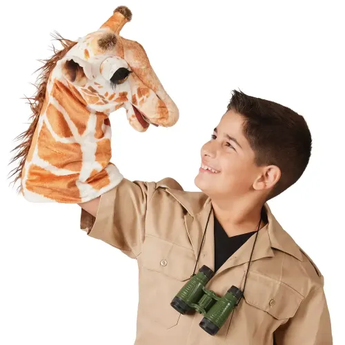 Preview: FolkmanisGiraffe Stage Puppet / Giraffe Handpuppe - 3230