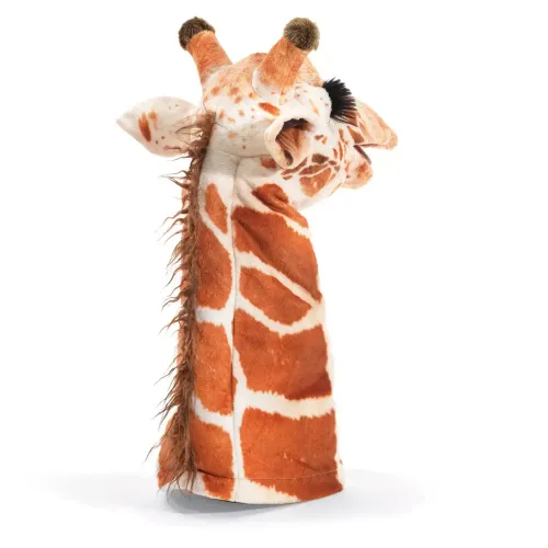 Preview: FolkmanisGiraffe Stage Puppet / Giraffe Handpuppe - 3230