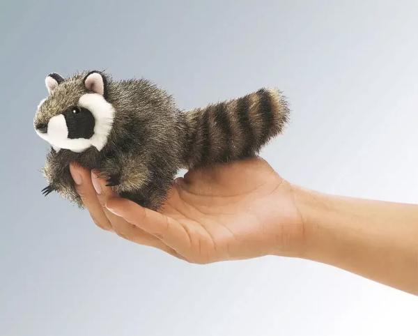 Folkmanis Fingerpuppe Mini Waschbär / Mini Raccoon  - 2646