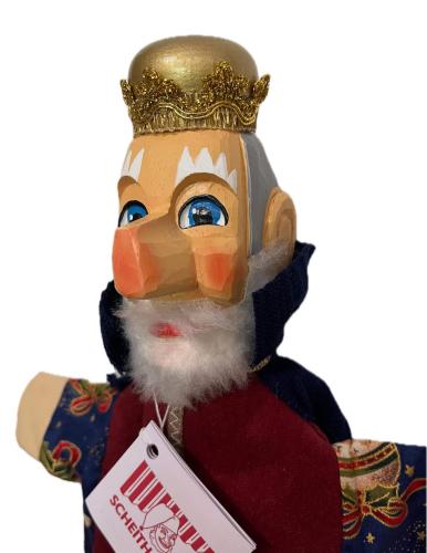 Preview: Scheithauer Kasperlefigur König 35cm