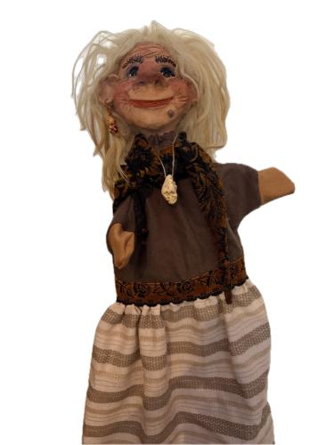 Troll Frau groß - Salzberger Kasperpuppen