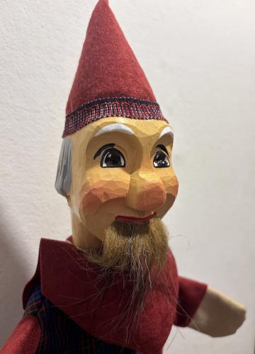 Preview: Scheithauer Kasperlefigur - Zwerg Puck 35cm