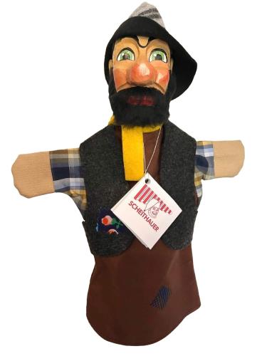 Scheithauer Kasperlefigur Räuber mit Bart 35cm