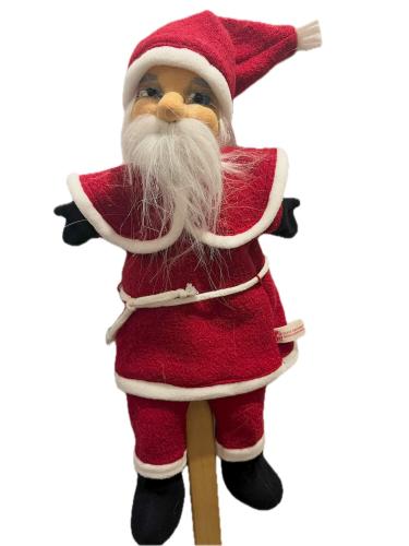 Original Dresdner Künstlerpuppen - Weihnachtsmann mit Beinen