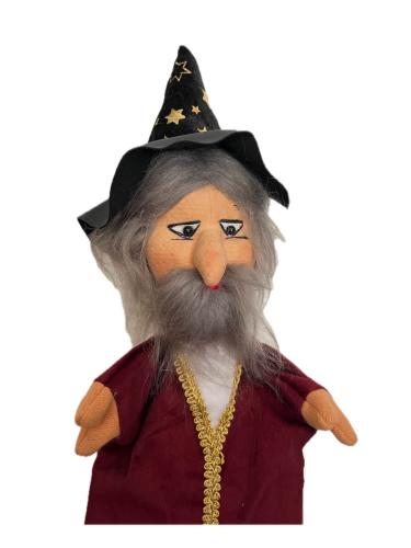 Preview: Original Dresdner Künstlerpuppen - Zauberer 40cm