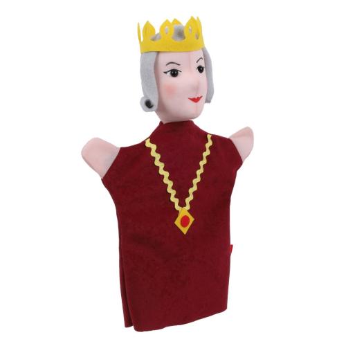 Preview: Königin Handpuppe ART-  Handspielpuppe von munabo 32 cm
