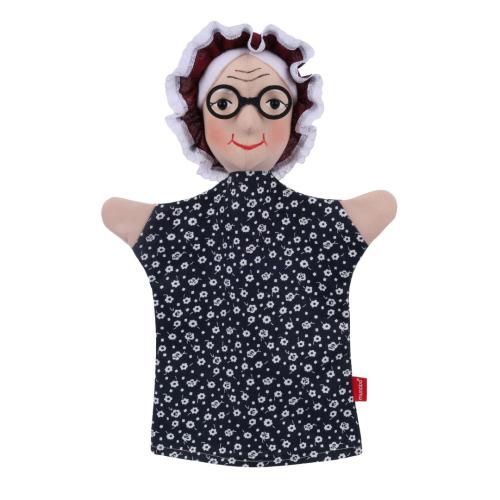Oma / Großmutter Handpuppe ART-  Handspielpuppe von munabo 31 cm