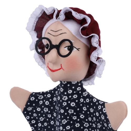 Preview: Oma / Großmutter Handpuppe ART-  Handspielpuppe von munabo 31 cm
