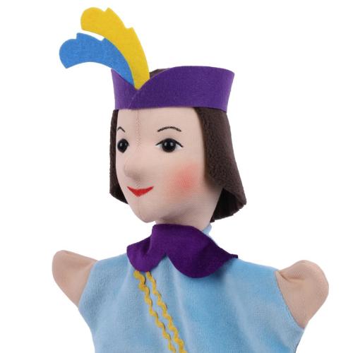 Preview: Prinz Handpuppe ART  Handspielpuppe von munabo 32 cm