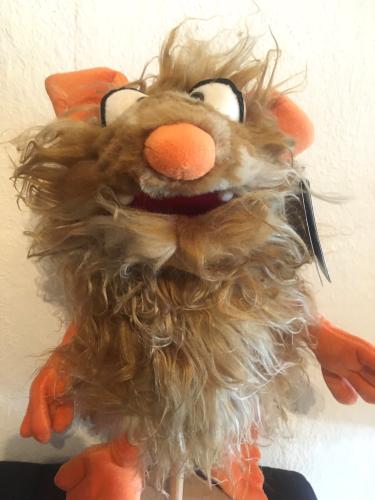 Marionnette à Main Living Puppets Muckelbert - 37 Cm - Fourrure Douce - Lavable En Machine
