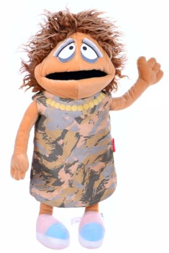 Handpuppe Traudl aus der Wiwaldi Show