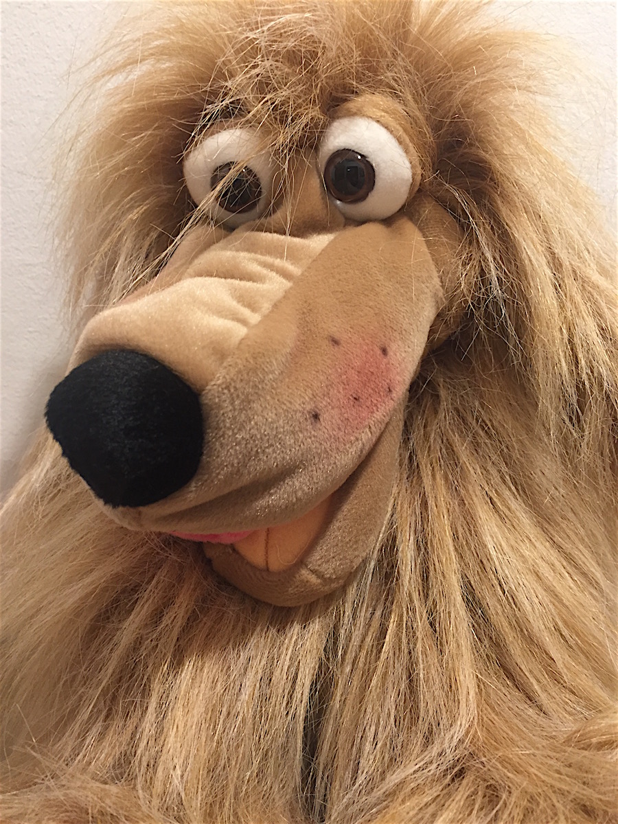 Marionnette Lulu La Dame Des Chiens Living Puppets - Jouet à Main Doux Et Coloré, Bouche Articulée, Pour Enfants