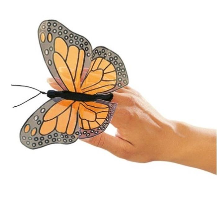 Fingerpuppe Folkmanis Mini Monarch Schmetterling
