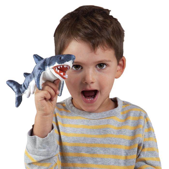 Folkmanis Fingerpuppe Mini Hai- / Mini Shark