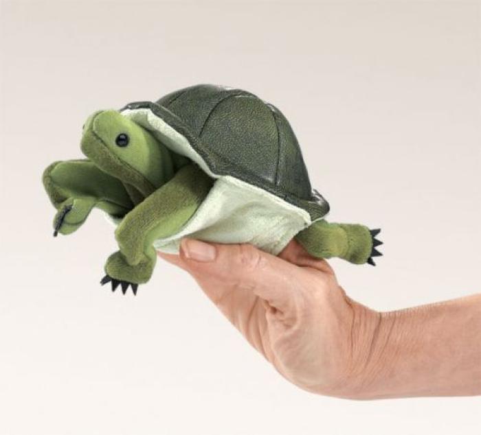 Folkmanis Fingerpuppe Mini Schildkröte