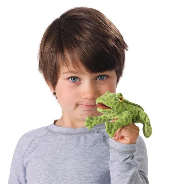 Fingerpuppe Folkmanis Frosch