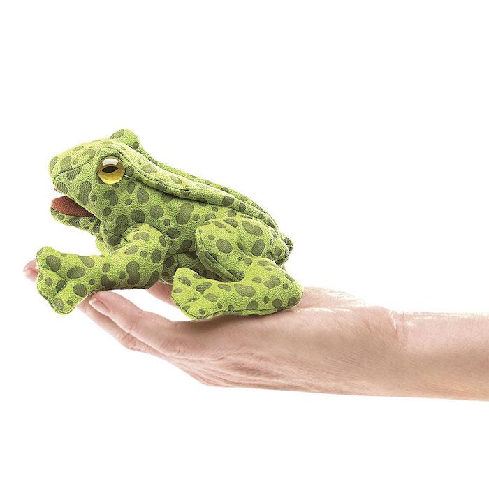 Fingerpuppe Folkmanis Frosch