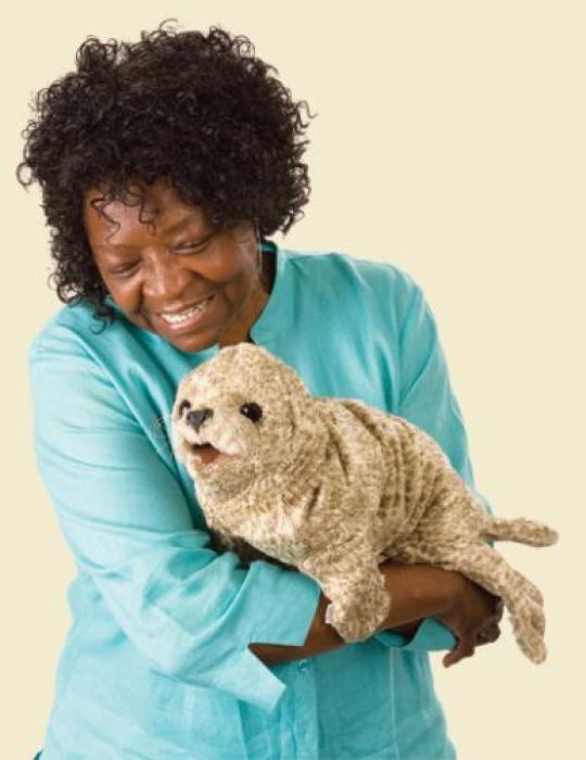 Folkmanis Handpuppe Seerobbenbaby - 2537