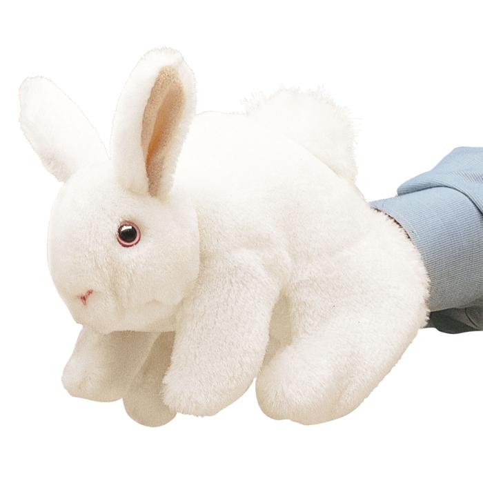 Folkmanis Handpuppe Weißes Häschen - 2048