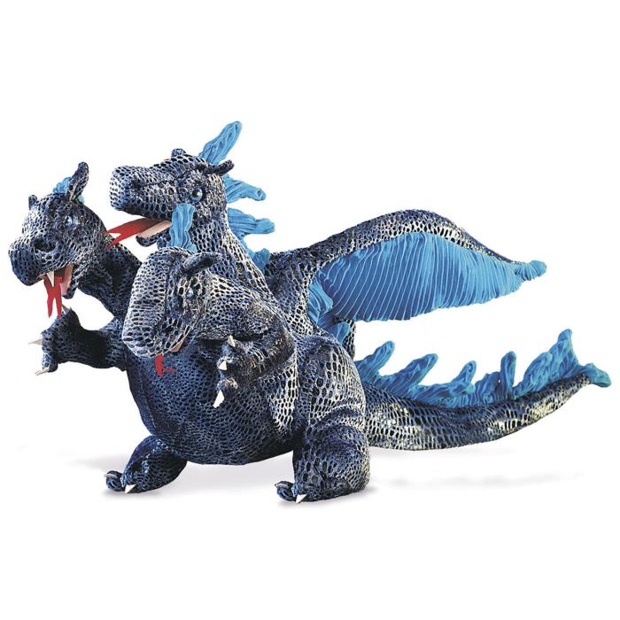 Folkmanis Handpuppe Dreiköpfiger Drachen - 2387