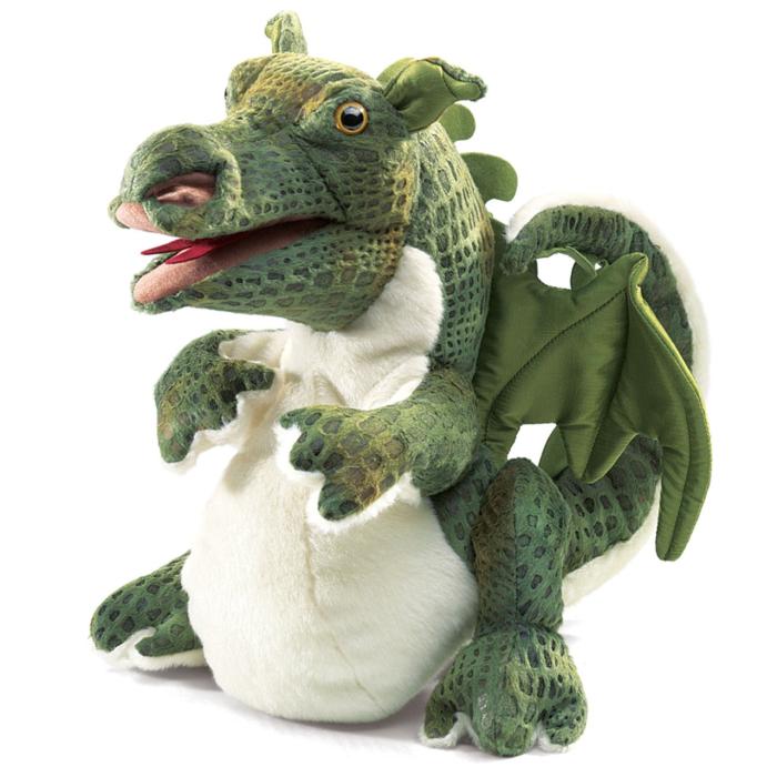Folkmanis Handpuppe Babydrache - 2886